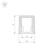 Профиль Arlight SL-MINI-8-2000 WHITE 037109