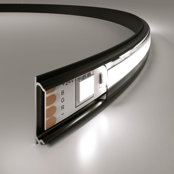 Профиль гибкий алюминиевый с рассеивателем Elektrostandard LL-2-ALP012 a053629 Профиль гибкий алюминиевый с рассеивателем Elektrostandard LL-2-ALP012 a053629