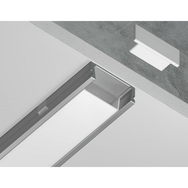 Профиль с рассеивателем Ambrella Illumination GP1700AL Профиль с рассеивателем Ambrella Illumination GP1700AL
