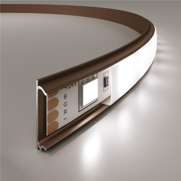 Профиль гибкий алюминиевый с рассеивателем Elektrostandard LL-2-ALP012 a053632 Профиль гибкий алюминиевый с рассеивателем Elektrostandard LL-2-ALP012 a053632