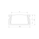 Профиль алюминиевый с рассеивателем Elektrostandard LL-2-ALP006 a053620