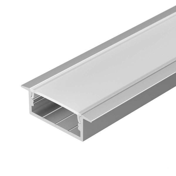 Профиль с экраном Arlight ARH-WIDE-F-H10-2000 ANOD+OPAL 036769 Профиль с экраном Arlight ARH-WIDE-F-H10-2000 ANOD+OPAL 036769