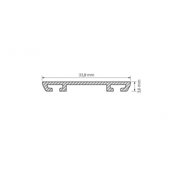 Профиль Arlight PHS-A-Base-H3.6-2000 Anod 019862 Профиль Arlight PHS-A-Base-H3.6-2000 Anod 019862