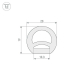Профиль Arlight WPH-Flex-D20-Top-S10-5m White 040272