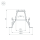 Профиль Arlight ARH-Line-6650-F-Comfort-2000 Anod 036351