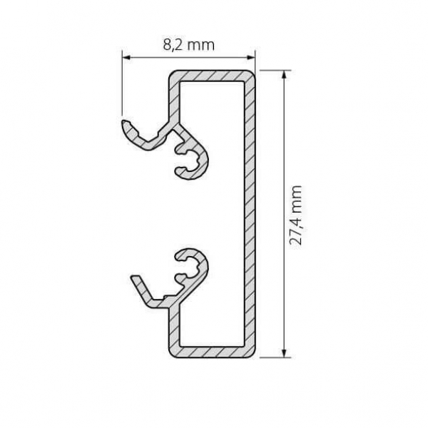 Профиль Arlight Alu-Base-2000 Small 015467 Профиль Arlight Alu-Base-2000 Small 015467