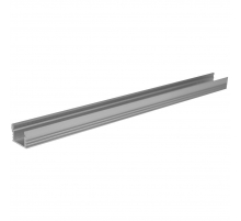 Профиль алюминиевый накладной ELF для LED, 2000х12х16мм ELF-ПН1216