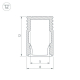 Профиль Arlight SL-Mini-8-H12-2000 Black 037106