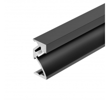 Профиль Arlight SL-Bevel-W21-2000 Anod Black 043688