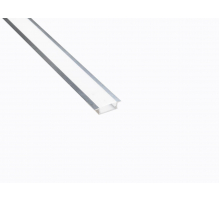 Профиль врезной LEDS POWER СПВ17-2507 алюм. черный с призм.рассеивателем 2м 008424
