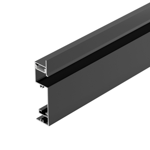 Профиль встраиваемый Arlight Plintus-H73-F-2000 Black 043480 Профиль встраиваемый Arlight Plintus-H73-F-2000 Black 043480