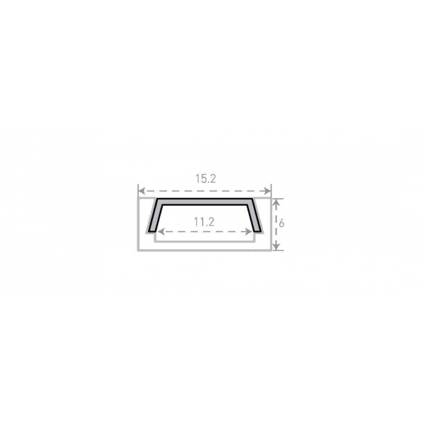 Профиль алюминиевый SWG SF-1506 000984 Профиль алюминиевый SWG SF-1506 000984