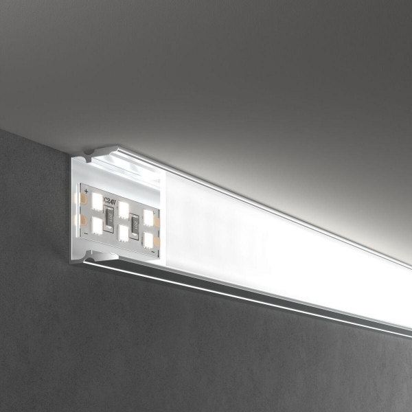 Профиль накладной алюминиевый для LED ленты Elektrostandard LL-2-ALP018 a062731 Профиль накладной алюминиевый для LED ленты Elektrostandard LL-2-ALP018 a062731