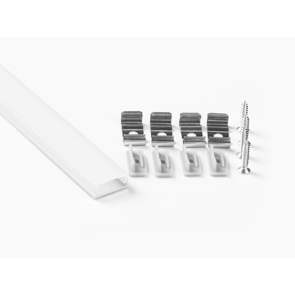 Профиль накладной LEDS POWER СПН1707 алюм. анод-й с матовым рассеивателем 2м 008394 Профиль накладной LEDS POWER СПН1707 алюм. анод-й с матовым рассеивателем 2м 008394