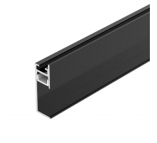 Профиль встраиваемый Arlight Plintus-H35-F-2000 Black 043599