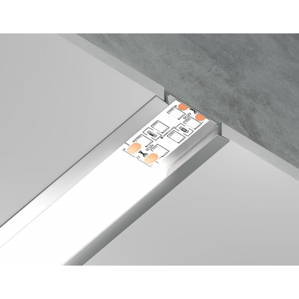Встраиваемый профиль с рассеивателем Ambrella Illumination GP1100AL Встраиваемый профиль с рассеивателем Ambrella Illumination GP1100AL
