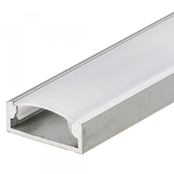 Профиль с рассеивателем Arlight ALU-WIDE-H8-2000 ANOD+FROST 014852 Профиль с рассеивателем Arlight ALU-WIDE-H8-2000 ANOD+FROST 014852