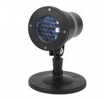 Проектор ЭРА снежинки 220V IP44 холодный белый 6W ENIOP-04 Б0041645