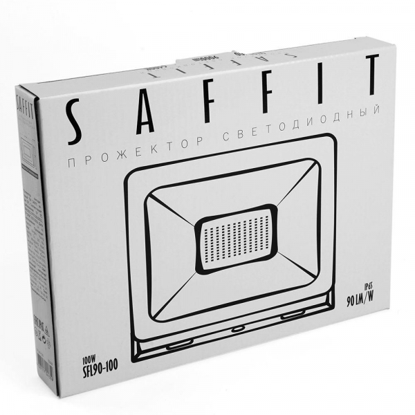 Светодиодный прожектор Saffit SFL90-100 100W 4000K 55230 Светодиодный прожектор Saffit SFL90-100 100W 4000K 55230