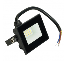 Светодиодный прожектор SAFFIT SFL51-10 IP65 10W 6500K черный 51191