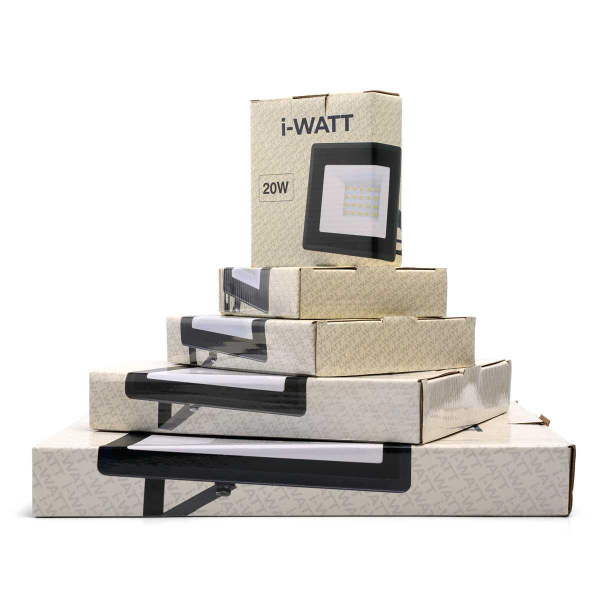 Прожектор светодиодный i-Watt 50W 6400K i-12104 Прожектор светодиодный i-Watt 50W 6400K i-12104