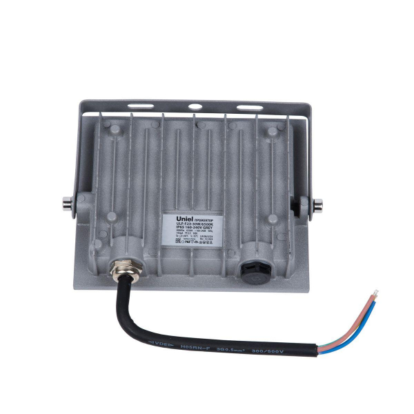 Прожектор светодиодный Uniel ULF-F23-30W/6500K IP65 160-240V Grey UL-00011845 Прожектор светодиодный Uniel ULF-F23-30W/6500K IP65 160-240V Grey UL-00011845