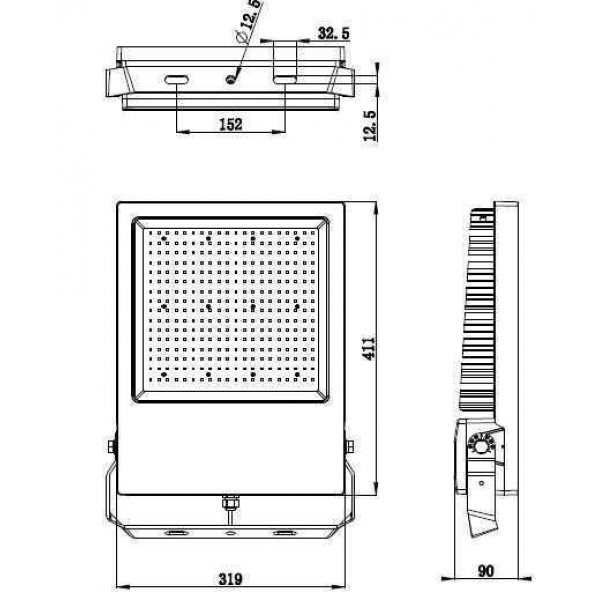 Прожектор светодиодный Deko-Light Atik 240W 5000K 732101 Прожектор светодиодный Deko-Light Atik 240W 5000K 732101