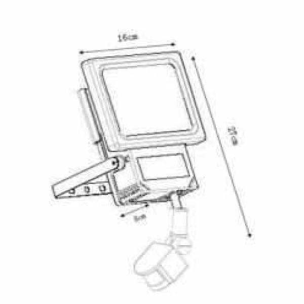 Прожектор светодиодный Lucide Led Projectors-IR 30W 4000K 14890/30/30 Прожектор светодиодный Lucide Led Projectors-IR 30W 4000K 14890/30/30