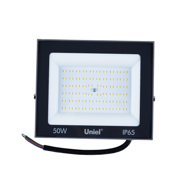 Прожектор светодиодный Uniel ULF-F23-50W/6500K IP65 160-240V Grey UL-00011846 Прожектор светодиодный Uniel ULF-F23-50W/6500K IP65 160-240V Grey UL-00011846