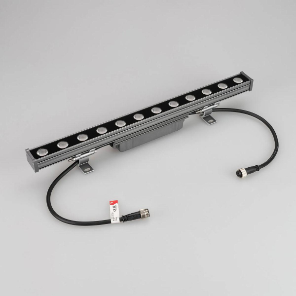 Линейный светодиодный прожектор Arlight AR-LINE-500-12W Warm3000 (GR, 15x60 deg, 230V) 041726 Линейный светодиодный прожектор Arlight AR-LINE-500-12W Warm3000 (GR, 15x60 deg, 230V) 041726
