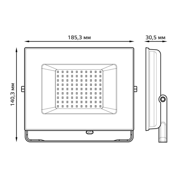 Прожектор светодиодный Gauss 50W 613100350 Прожектор светодиодный Gauss 50W 613100350