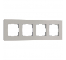 Рамка Werkel Senso на 4 поста дымчатый W0043117 4690389206467