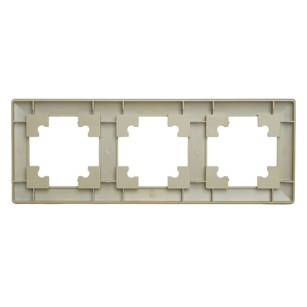 Рамка 3-постовая Stekker Катрин золото PFR00-7003-08 49608