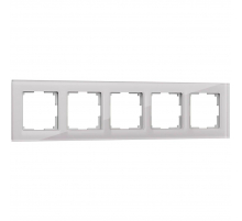 Рамка Werkel Favorit на 5 постов дымчатый W0051117 4690389160189