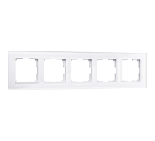 Рамка на 5 постов Werkel Favorit белый W0051101 4690389160080