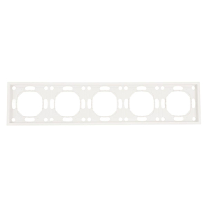 Рамка 5-постовая Stekker Эмили белый фарфор PFR00-5005-01 49888