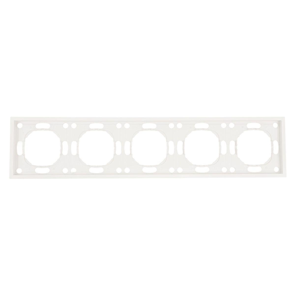 Рамка 5-постовая Stekker Эмили белый фарфор PFR00-5005-01 49888