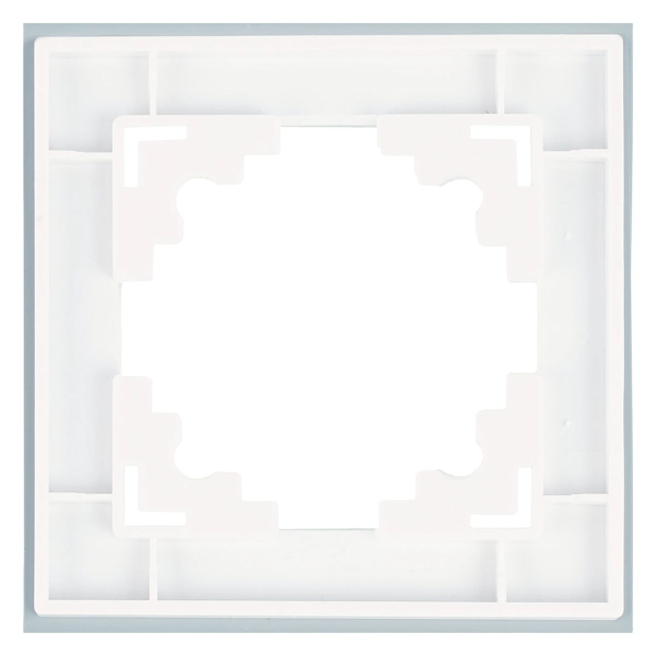 Рамка 1-постовая Stekker Катрин белый GFR00-7001-01 39517