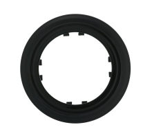 Рамка LK Studio 1-постовая круглая (черный) Vintage-Classic 889108-1