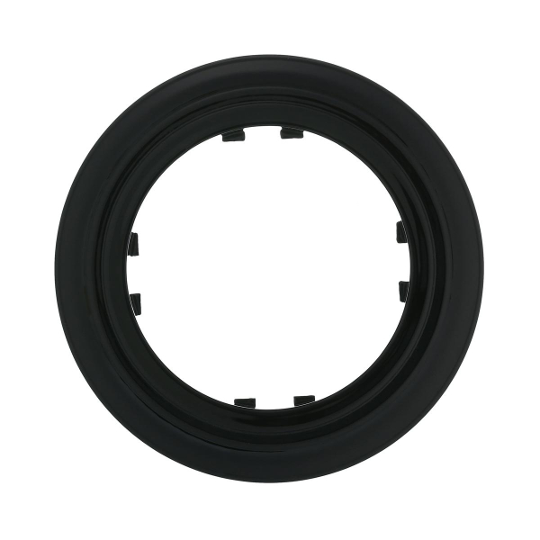 Рамка LK Studio 1-постовая круглая (черный) Vintage-Classic 889108-1