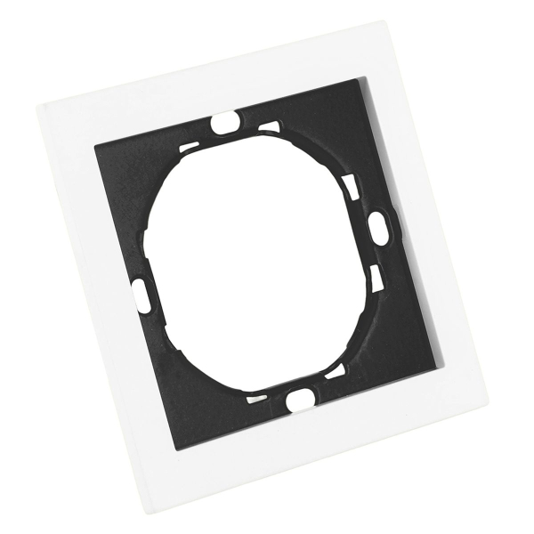 Рамка 1-местная, Stekker Мия, PFR00-3001-01, белая магнолия 50456