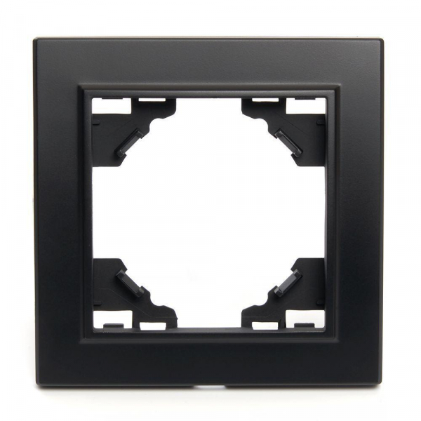 Рамка 1-постовая Stekker Эрна черный PFR00-9001-03 39625 Рамка 1-постовая Stekker Эрна черный PFR00-9001-03 39625