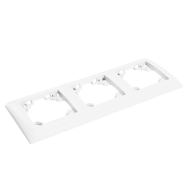 Рамка 3-постовая Stekker Эрна Элегант белый PFR00-9013-01 49631