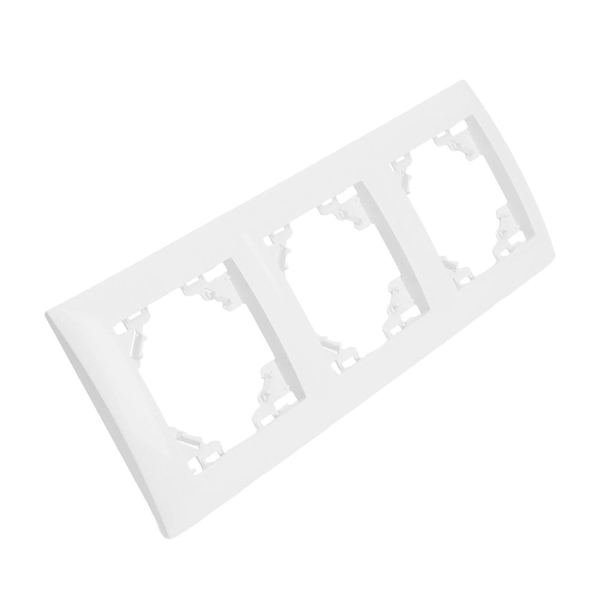 Рамка 3-постовая Stekker Эрна Элегант белый PFR00-9013-01 49631