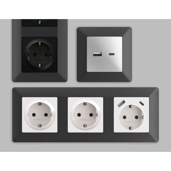 Рамка AMBRELLA VOLT AF110805