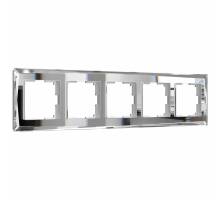 Рамка на 5 постов зеркальная Werkel W0051220 4690389158896