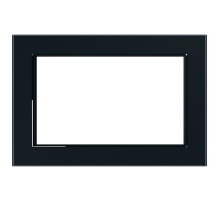 Рамка 2-местная Stekker Катрин черный матовый GFR00-7012-05М 49605
