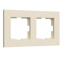 Рамка на 2 поста Werkel Slab айвори матовый W0022962 4690389193392