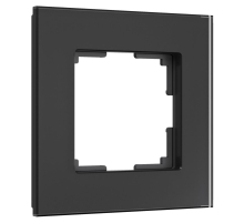 Рамка Werkel Senso на 1 пост черный, стекло soft-touch W0013108 4690389200328