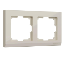 Рамка на 2 поста Werkel Stark слоновая кость W0021803 4690389161780